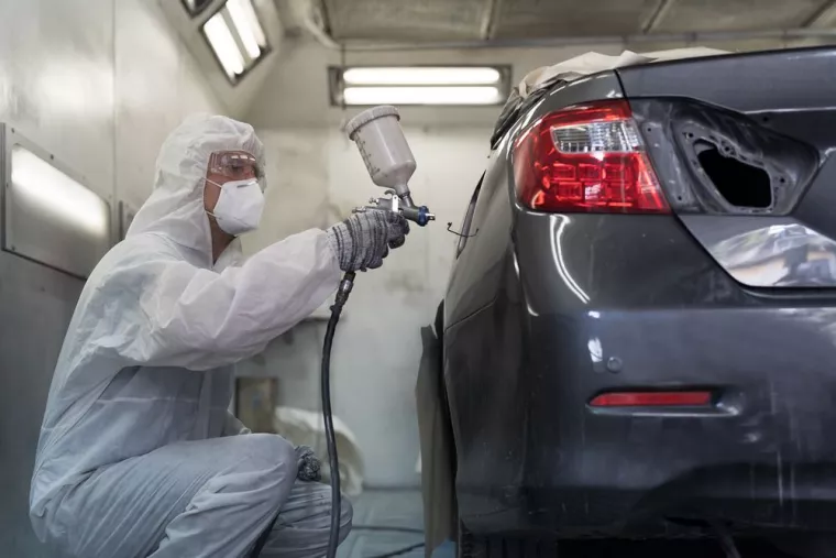 Pose de peinture sur carrosserie abîmée et rayée, Tillières-sur-Avre, Garage Auto 27